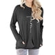 thumbnail image 1 of Camiseta de manga larga con cuello redondo y estampado de fe para mujer con bolsillos para oficina, hogar, diario, al aire libre, 1 of 6