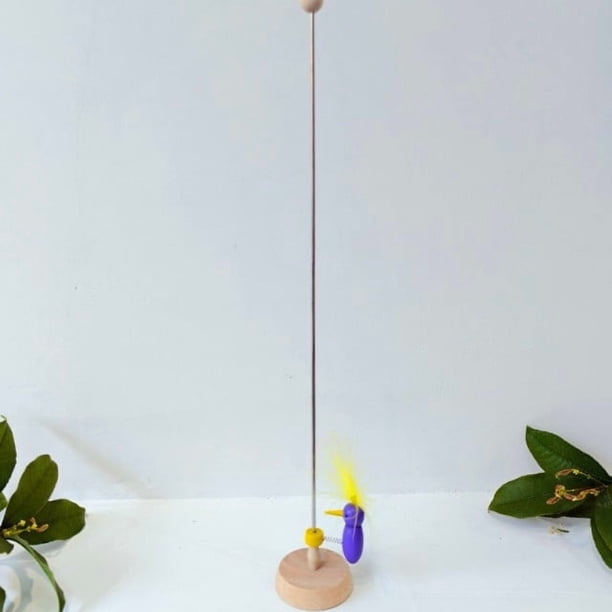Adorno antiestrés de pájaro carpintero, decoración de escritorio, base metálica con ruedas, decoración única para la oficina, alivia la ansiedad, juguete portátil para el escritorio,