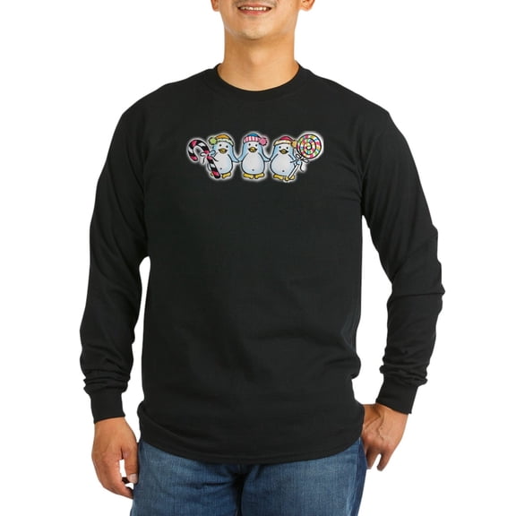 CafePress - Denami Christmas Long Sleeve Dark T Shirt - Long Sleeve Dark T-Shirt