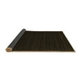 thumbnail image 2 of Ahgly Company Indoor Round Abstract Brown Contemporary Area Rugs, 4' Round, 2 of 4