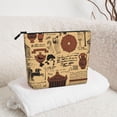 thumbnail image 6 of Makeup Bag Small Cosmetic Bags for Women Travel Toiletry Bag Zipper Pouch Purse Organizer Pouches, Ancient Greece Vintage Acropolis, 6 of 7