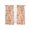 Orange, variant on Blue Garden Sheer Curtains 72 Inch Length 2 Panels Set, Modern Art Building Trees Boat Landscape Voile Window Treatment Rod Pocket Curtains Sheers Drapes for Bedroom/Living Room/Kitchen 52"x72"x2