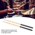 thumbnail image 4 of 5A Drum Sticks Maple Wood Tip Drumsticks Anti Slip Rubber Handle Musical Instrument Accessories for Adults Kids Beginners, 4 of 7