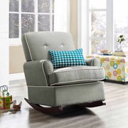 Angle View: Baby Relax Tinsley Rocker, Gray