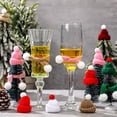 thumbnail image 2 of Dalrosia Mini Knit Hat Mini Christmas Scarf Set Mini Santa Hats for Crafts Mini Christmas Decorations for DIY Doll, 2 of 6