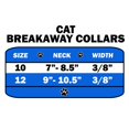 thumbnail image 2 of Cat Breakaway Buckle Collar, "One Row Rhinestone", 2 of 9
