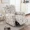 JX, variant on 4-Piece Stretch Recliner Slipcovers - Non-Slip Furniture Protector w/Storage Pocket, Fits Most Recliners