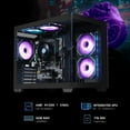thumbnail image 2 of Zhic Gaming Desktop PC,AMD Ryzen 7 5700G Radeon Vega graphics,16GB Ram 1TB SSD, Windows 11, 2 of 6