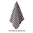 thumbnail image 3 of Rewenti Japanese Style Uncluttered Dark Striped Face towel Soft Absorbent and Lint Free, 3 of 6