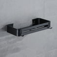 thumbnail image 4 of Yuarrent Estante de esquina para baño, estante de cosméticos montado en la pared, organizador de drenaje de aleación de aluminio, soporte de Juegos de accesorios de baño Tipo 4 Yuarrent HA059992-04B, 4 of 5