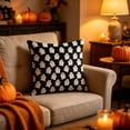 thumbnail image 5 of Fall Pillow Covers Halloween Fall Decorations Sofa Couch Pillow Covers Square Summer Pillow Covers 18x18 for Farmhouse Thanksgiving Pumpkin Pillowcase Decorative Throw Pillow Covers Cushion Cases, 5 of 6