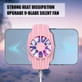 thumbnail image 4 of Aqestyerly Gaming Artifact Mobile Phone Radiator Cooled Fan Usb Wired Mobile Phone Small Fan Radiator Back Clip Electronics Gadgets, 4 of 8