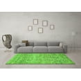 thumbnail image 3 of Ahgly Company Indoor Rectangle Oriental Green Traditional Area Rugs, 4' x 6', 3 of 4