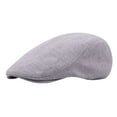 thumbnail image 2 of Men‘s Hat Cotton Soft Stretch Fit Men Cap Cabbie Driving Hat For Men, 2 of 3