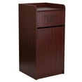 thumbnail image 1 of Wood Tray Top Receptacle in Mahogany, 1 of 9