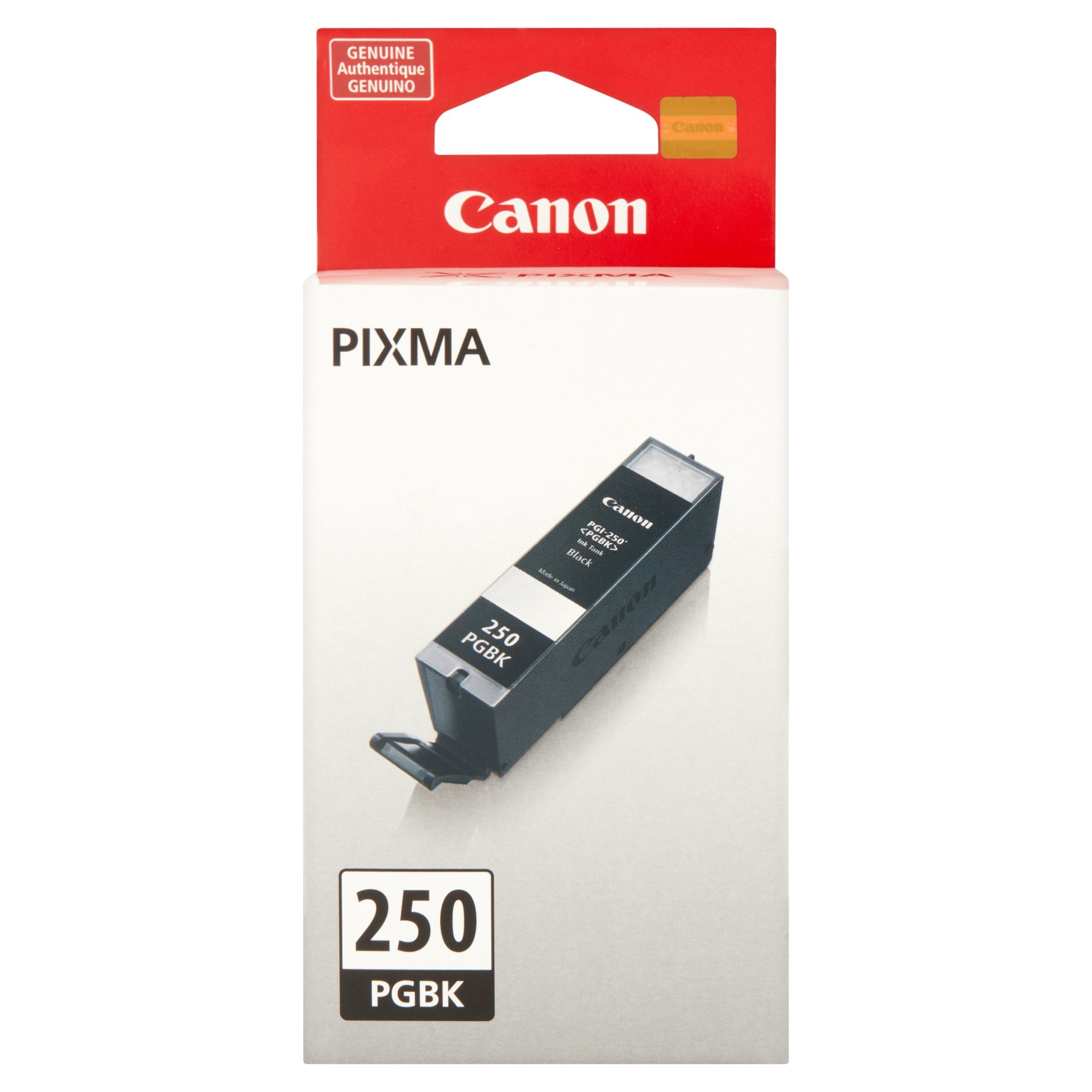 Canon pixma 250. Что означает PGBK.