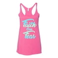 thumbnail image 2 of Wild Bobby, Faith Over Fear, Inspirational/Christian, Women Tri-Blend Racerback Tank Top, Vintage Pink, Medium, 2 of 4