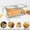 32.5X17.5X11cm, variant on Airtight Bread Storage Container With Date Tracker, 3-Size Food Grade Bread Box For Kitchen Counter, Keeps Bread Fresh Longer For Homemade Bread, Toast, Fruits & Vegetables,32.5X22.5X11cm,One Size