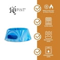 thumbnail image 5 of Silipint: Aqua-Fur Silicone 18oz Dog Bowl, Colapsible/Foldable, Arctic Sky, 5 of 9