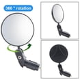 thumbnail image 5 of Ettsollp Bike Handlebar Mirror 1 Pair Convex Lens Adjustable Wider View Bicycle Rearview Mirrors Bike Accessories Bike Rearview Mirror, 5 of 8