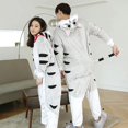thumbnail image 2 of Pijama Unisex de una pieza para hombre y mujer, ropa de dormir con diseño de gato, disfraz de Animal para Halloween, ropa de casa para Cosplay, novedad, 2 of 4