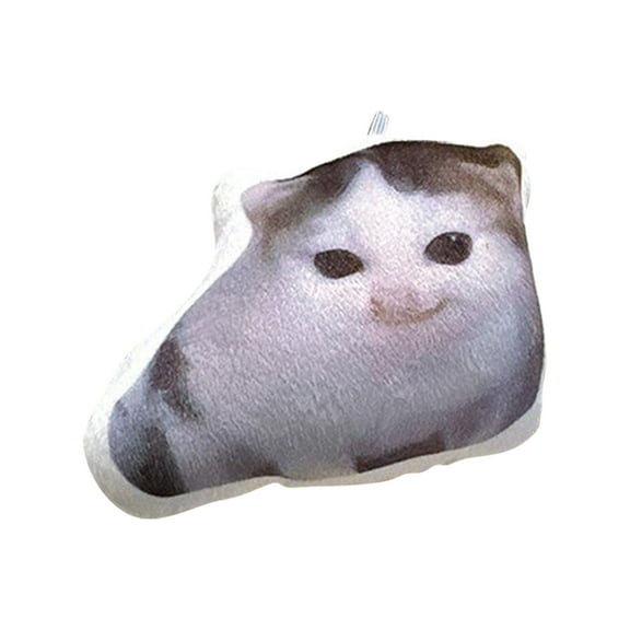 Tanglewen® Sound-Making Plush Cat Keychain Cute Cat Meme Keychains Squeeze Trigger Voice Talking Keychain(C),Cat Plush Keychain,Cat Meme Keychain,Kawaii Keychain