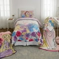 Disney Princess Kids Comforter and Sham, 2-Piece Set, Twin/Full, Reversible, Pink and White ...