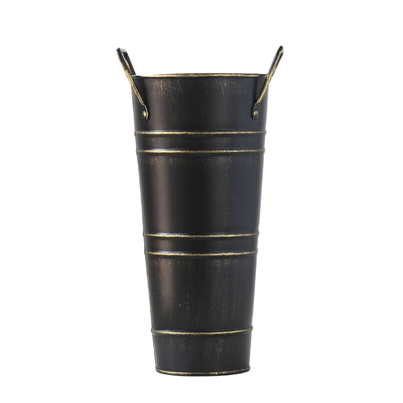 FURVENA Metal Umbrella Stand – Freestanding,Space-Saving,Versatile Organizer for Umbrellas/Canes,For Entryway/Porch Umbrella Holder for Entryway