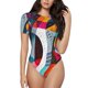 thumbnail image 1 of Balery Abstract Jazz Instrumental Body de cuello redondo de manga corta para mujer Tops de manga corta Tops básicos-XX-Large, 1 of 7