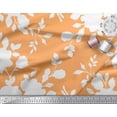 thumbnail image 2 of Soimoi Poly Georgette Fabric Leaves & Floral Artistic Fabric Prints by Yard 52 Inch Wide, 2 of 5