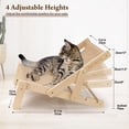 thumbnail image 2 of Cama Rascador para Gatos PLITTPETTS con Sisal y 4 Posiciones Ajustables, 2 of 8