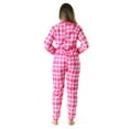 thumbnail image 3 of Just Love Printed Flannel Adult Onesie Pajamas 95813-1C-L (Plaid, X-Small), 3 of 3