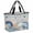 Light Blue, variant on Navy Blue Coastal Beach Bag for Women, Large Breathable Mesh Beach Tote Bag, Shell Starfish Coral Nautical Summer Beach Sandproof Lightweight Travel Bags for Vacation Picnic Swimming Pool