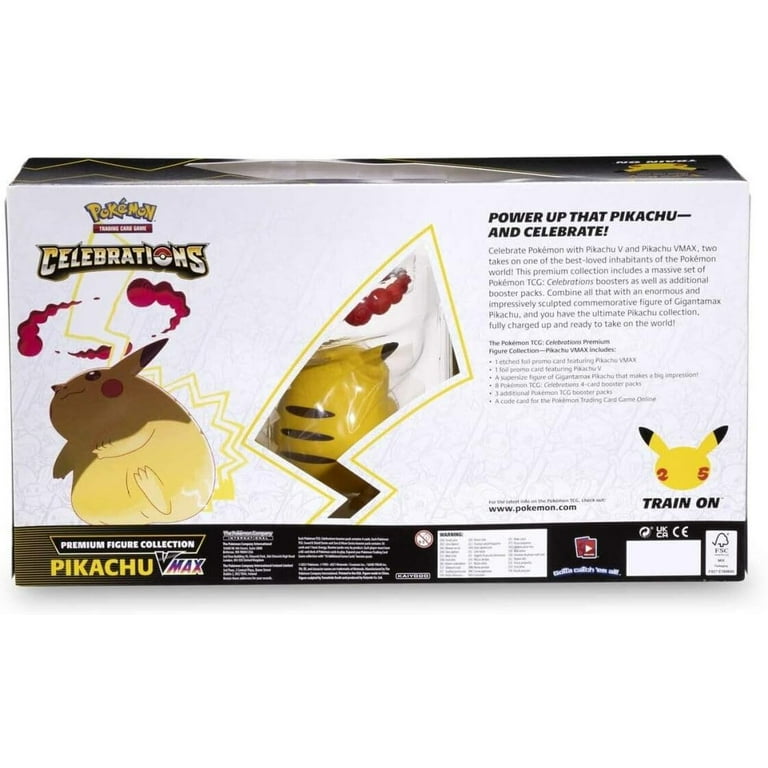 Pikachu VMAX Figure Premium Collection Pokemon Celebrations TCG