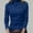Blue, variant on Women Work Dressy Tops and Blouses High Neck Green Long Sleeve Plus Size Clothes for Women