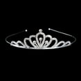 thumbnail image 7 of Rhinestone Tiara Crown Wedding Hair Accessory for Girls & Women, 7 of 7