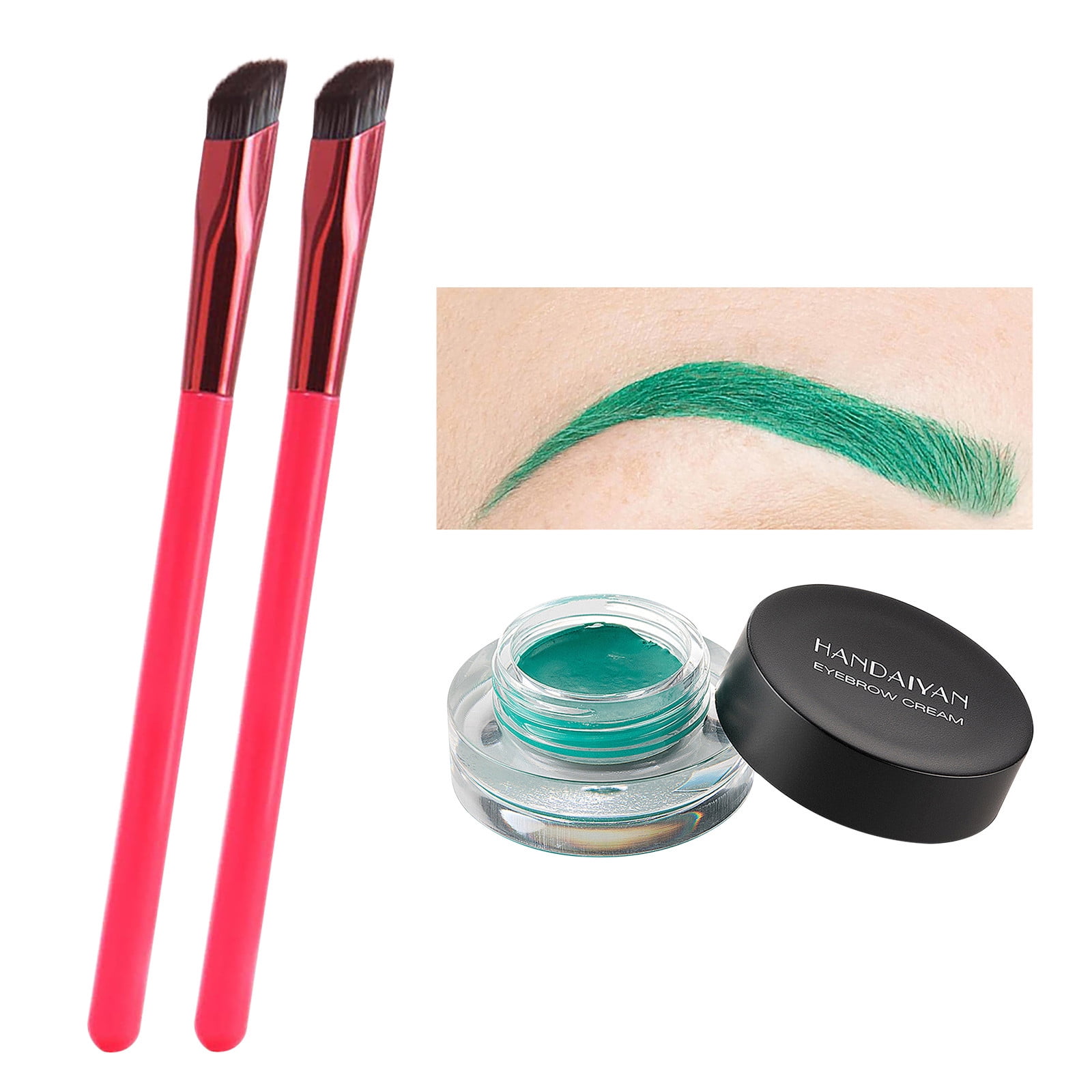 Multifunctional Eyebrow Brush Thrush Gadget Square Eyebrow Brush Makeup
