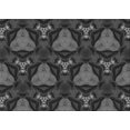 thumbnail image 1 of Ahgly Company Machine Washable Indoor Rectangle Transitional Charcoal Black Area Rugs, 8' x 12', 1 of 7