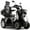 Black, variant on Xlluproid 1000W Heavy-Duty 4 Wheel Mobility Scooter - 500LBS Capacity All Terrain Electric Cart for Seniors,Adults,Red