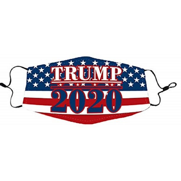 Saddle Mountain Souvenir Trump 2020 Flag Design Unisex Face Mask Walmart Com Walmart Com