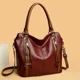 thumbnail image 2 of Bolsos de mano para mujer, bolsos de piel suave, bolso de hombro para mujer de gran capacidad, bolso de mensajero para desplazamientos diarios, bolso de mano versátil de alta calidad, 2 of 5
