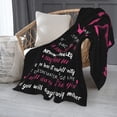 thumbnail image 4 of LHSHID Throws Blankets to My Mom Sofa Flannel Blanket Mother Gifts Birthday Gifts for Mom Blanket with Loving Mother Mom Gift Blankets from Daughter Son 30x40in, 4 of 6