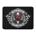 thumbnail image 1 of KDAGR Motorcycle The Devil of Biker in is Easy Doormat Floor Rug Bath Mat 30x18 inch, 1 of 1