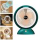 thumbnail image 3 of Ventilador de Refrigeración de Mesa Personal Ventilador de Refrigeración LED Atenuación Viento Fuerte Ventilador de Escritorio USB Recargable para Act Aspas de ventilador de Macarena Abanico de Senderismo con Luz, 3 of 8