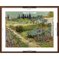 thumbnail image 5 of Vue De Jardin Fleuri Avec Chemin (Flowering Garden with Path) Peinture De Vincent Van Gogh (1853- Framed Giclee Print by Vincent van Gogh, 24" x 18", Sold by Art.com, 5 of 5