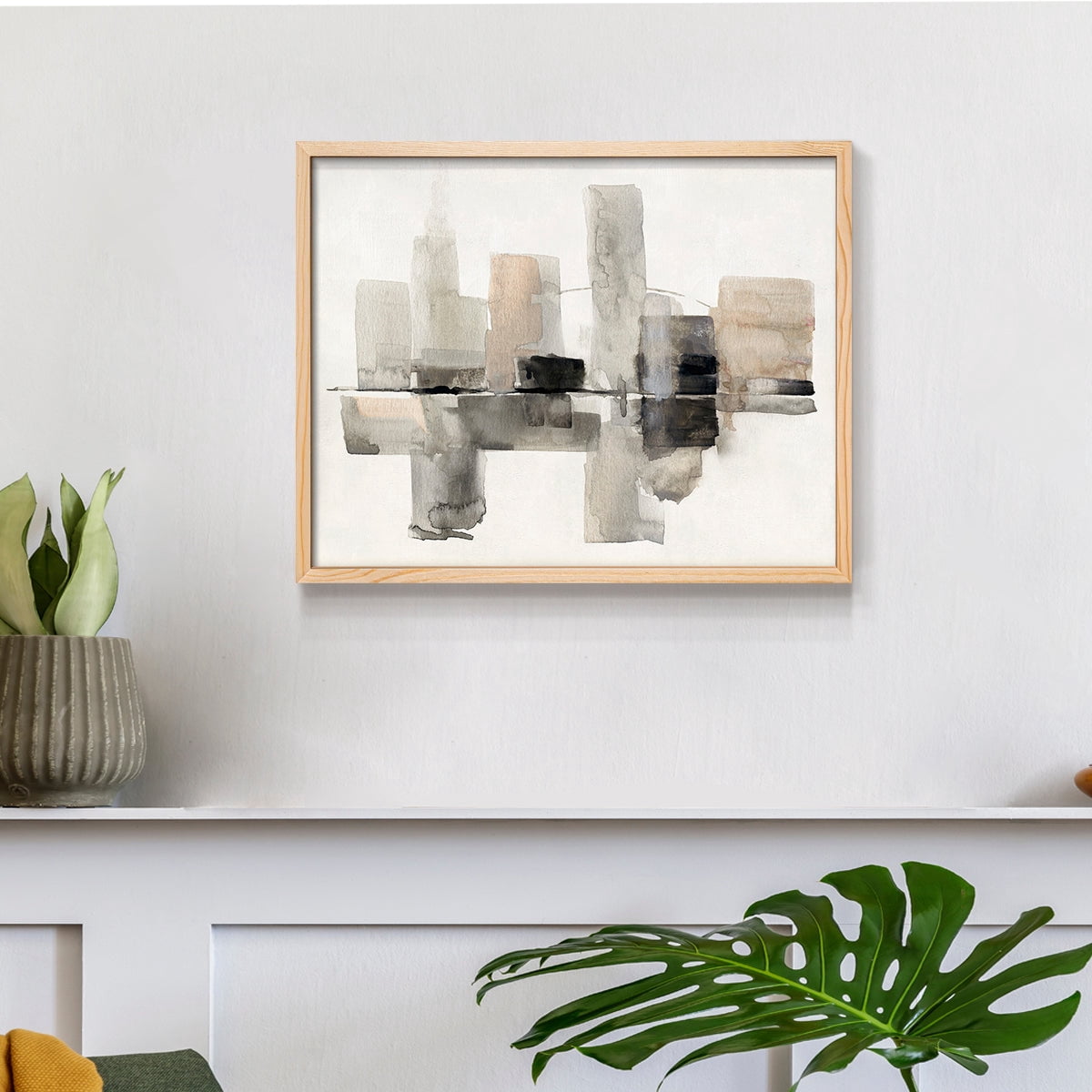 Urban Oasis I by Sally Swatland - Restickable Framed Giclée Print