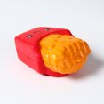 thumbnail image 3 of Juguetes de descompresión de pelota antiestrés - Juguetes para apretar - Juguete de presión de alivio del estrés - Lindo juguete de pastel de papas fritas, no pegajoso, 1 pieza brillar Juguete, 3 of 3