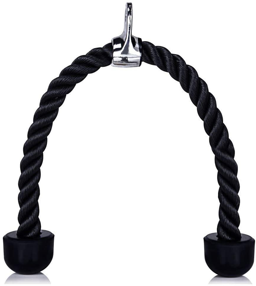 the daily low price Onex Heavy Duty Triceps Bicep Rope Bar Handle Pull