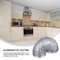 thumbnail image 2 of Manguera flexible para conducto de aire, de aluminio, para ventilación, accesorios de cocina, 3 m, 2 of 6
