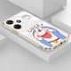 thumbnail image 3 of infinix hot 30 Play 20 5G 30i 20s 20i Bordes Rectos Funda De Dibujos Animados Suave Doraemon Carcasa Elegante Chapado En Silicona Cubierta, 3 of 3